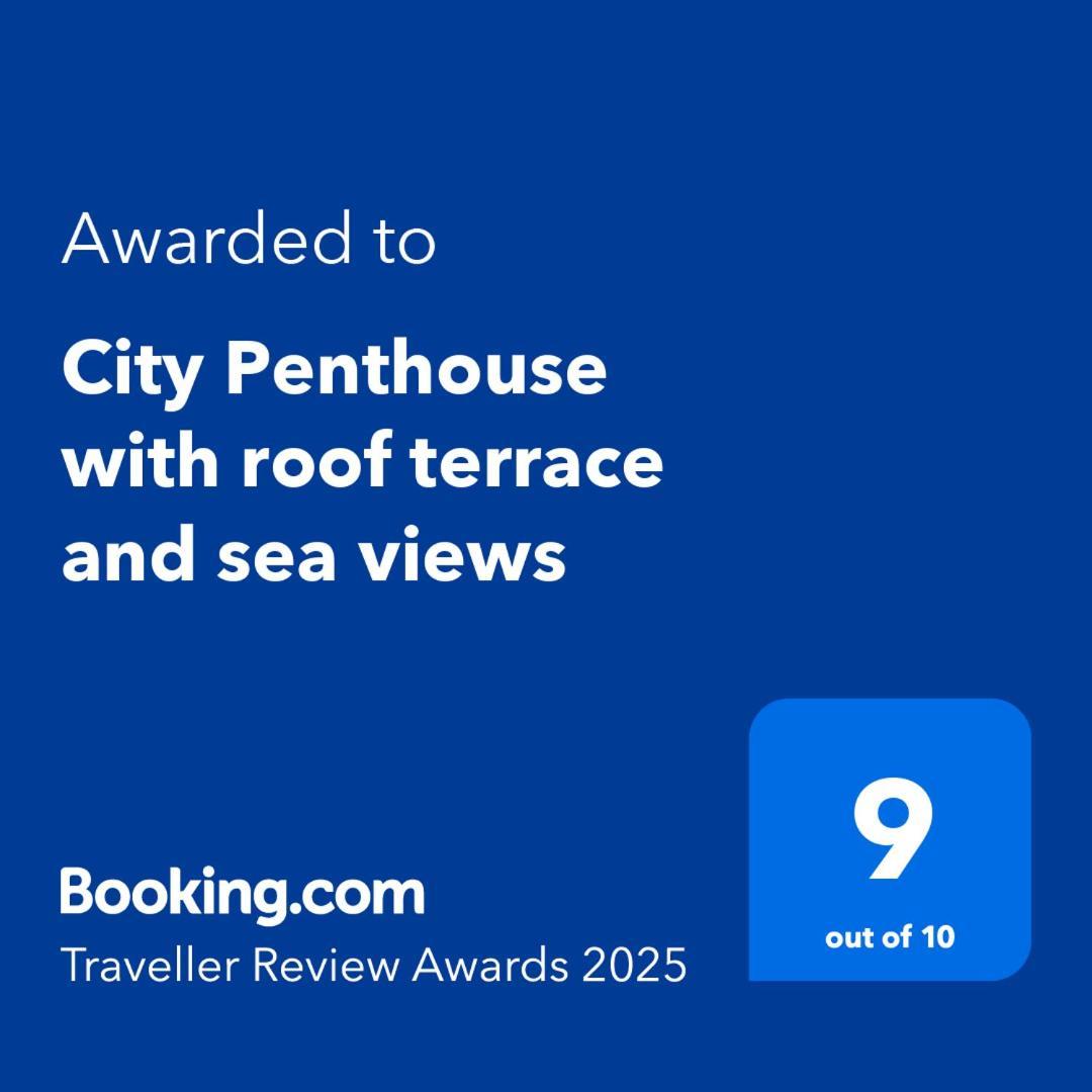City Penthouse With Roof Terrace And Sea Views Valletta Exterior foto